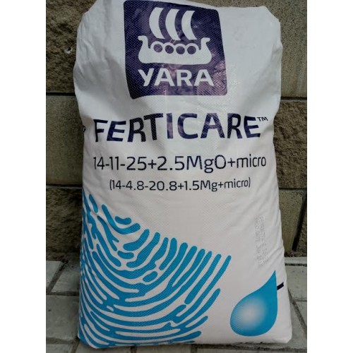 Добриво Yara Ferticarе Сombi  14+11+25+2.5 (Яра Фертикэа)
