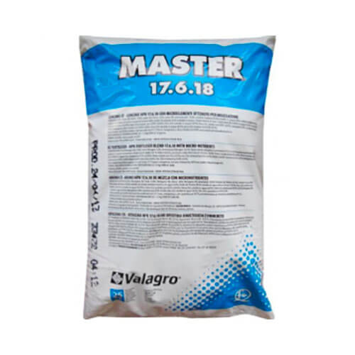 Добриво Master 17:6:18 Мастер Valagro (Італія